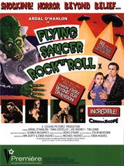Poster for Flying Saucer Rock 'n' Roll