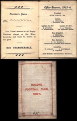 Malone Football (rugby) Club Programme
