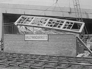 The Demolition of Ballymacarrett Rail Station 