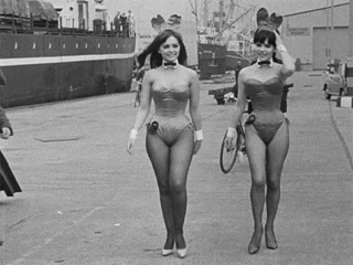 Playboy Club Bunny Girls at Belfast Docks 