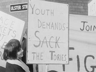 A Youth Unemployment Protest 