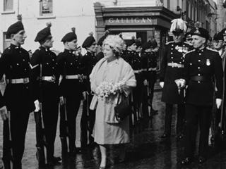 Visit of the Queen Mother