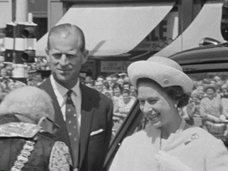 The Queen in Belfast, 1966