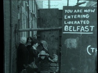 Barricades in Belfast