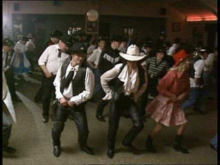 Line Dancing at the Ramble Inn (rushes)