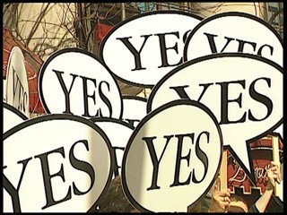 Launch of non-political 'Yes' campaign