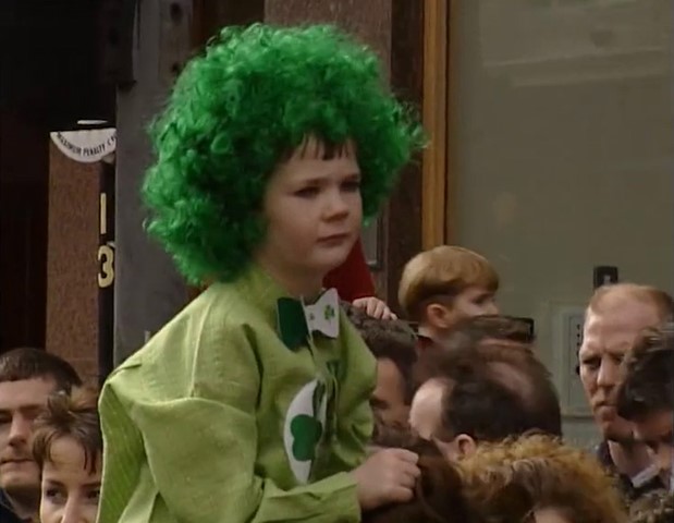 First St Patrick's Day Parade in Belfast