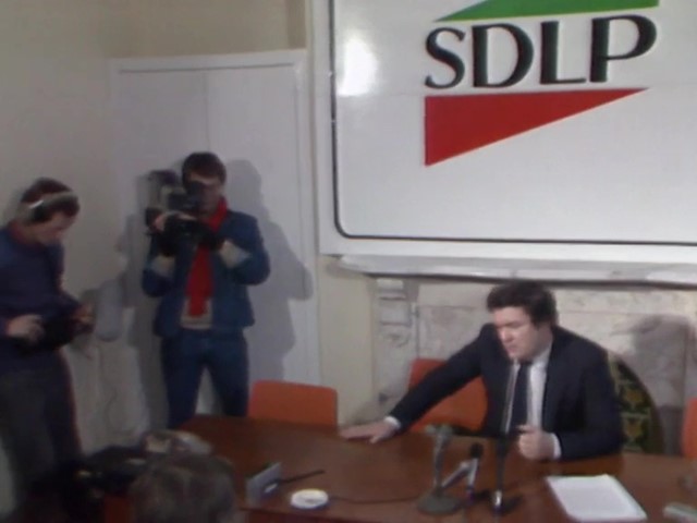 John Hume Election Press Conference