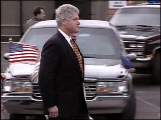 Bill Clinton in Belfast
