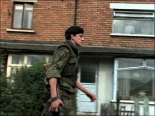 British Troops on Patrol in Belfast