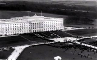 Prince of Wales opening Parliament Buildings at Stormont