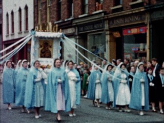 Catholic Church Procession in Belfast