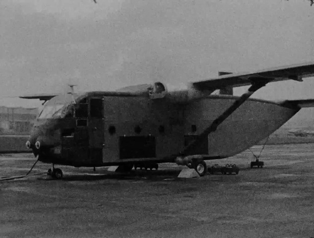 Work on the Skyvan at Shorts