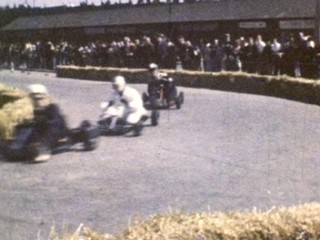 Super 8 Stories Extra Footage: Go Kart Racing in May's Meadow, Belfast