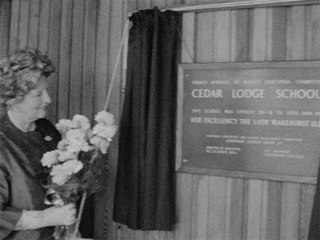 The Opening of Cedar Lodge School 