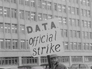 DATA Members on Strike 