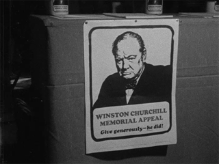 Book of Condolence for Churchill 