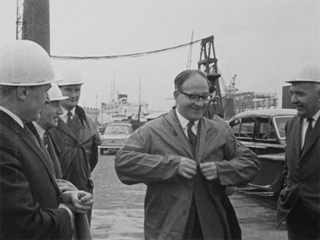 Minister of Aviation at Harland & Wolff 