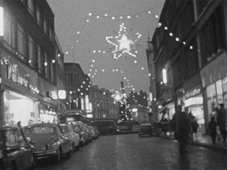 Christmas Lights in Belfast, 1965 