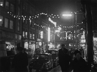 Christmas Lights on Arthur Street, 1965