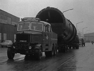 Huge Cylinders at Belfast Docks