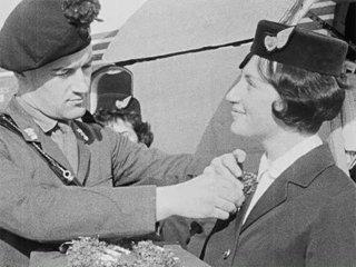 RAF Personnel Receive the Shamrock 