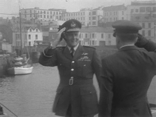 Rear-Admiral Pollock Arrives in Portrush 