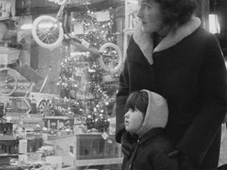 Christmas Lights in Belfast, 1966  