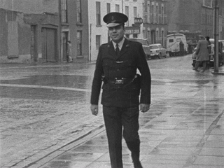 Armed Policeman in Newry 