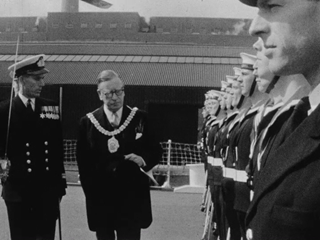 Commissioning of HMS Kent in Belfast