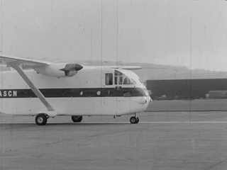 Skyvan Test Flight in Belfast