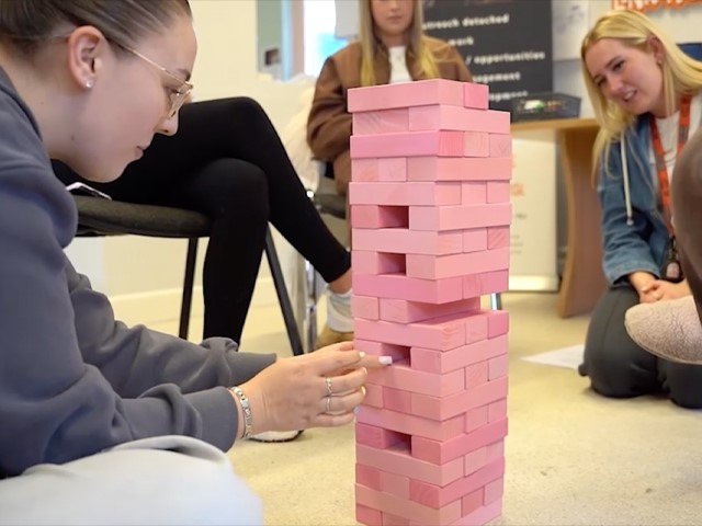 SHE Ambassadors Jenga Launch