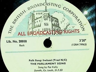 OTMA: Pat Kelly - The Parliament Song