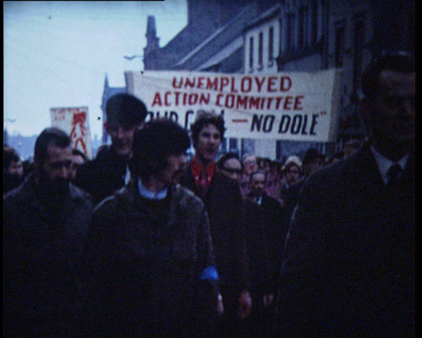 Barney McMonagle Super 8: The Derry Unemployed Action Committee March to the Diamond